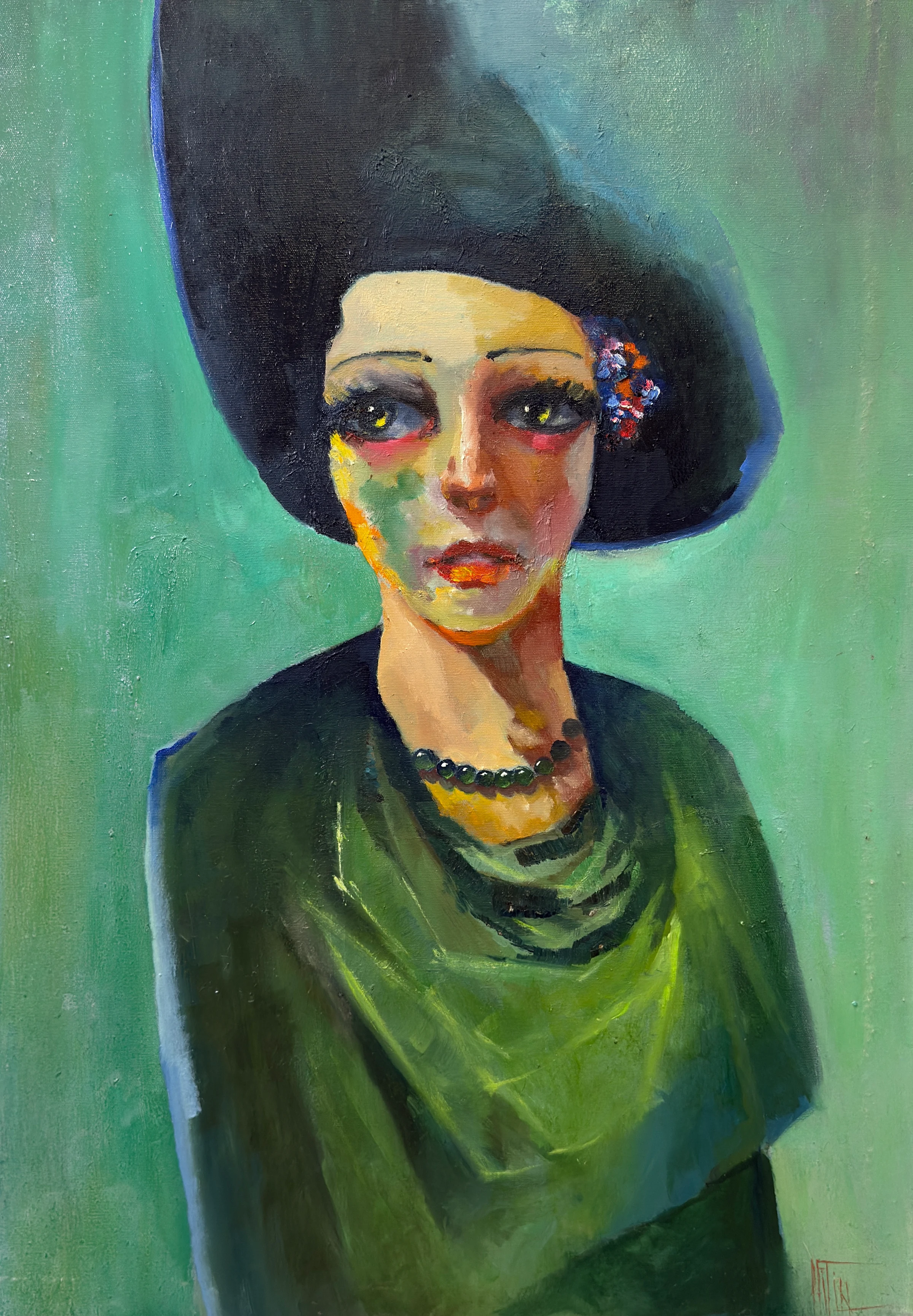 kees van dongen – Ölgemälde von Pavel Filin